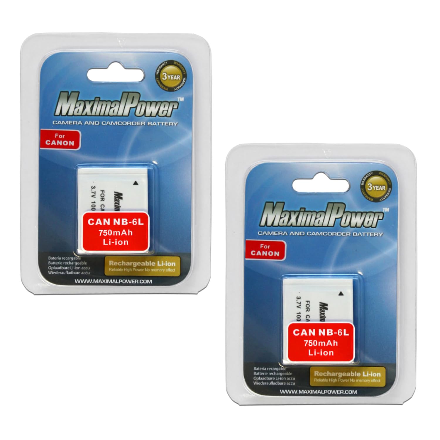 Amazon.com : MaximalPower Replacement Battery for Canon NB6L